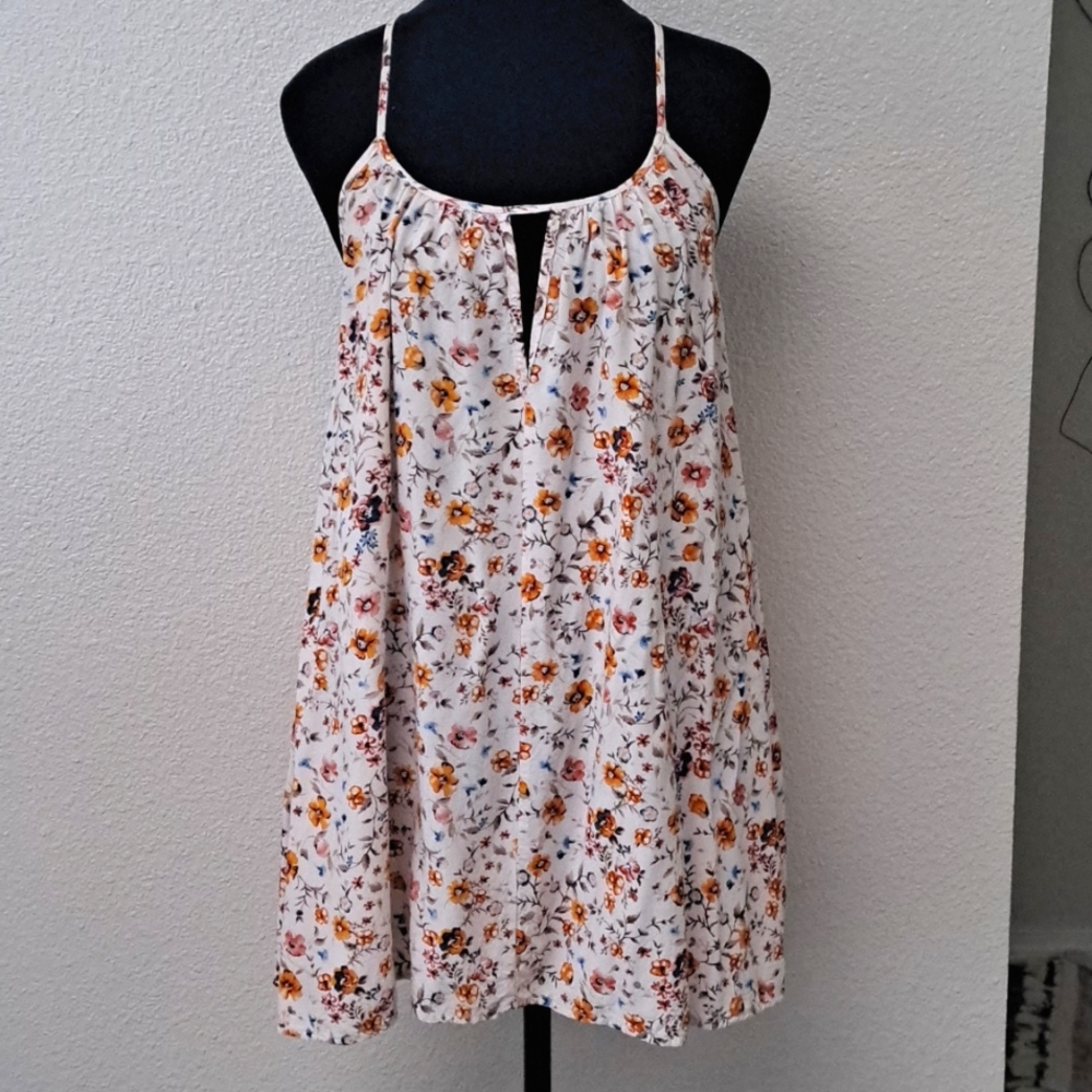 Size XL floral tank